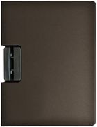 Tetis, podkładka zamykana z klipem, A4, ciemnoszara, 1 szt.