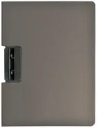 Tetis, podkładka zamykana z klipem, A4, szara, 1 szt.