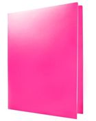 Tetis, skoroszyt PP, A4, różowy, 1 szt.