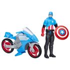 The Avengers, Kapitan Ameryka na motorze, figurka z akcesoriami
