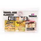 The Balm, Travel-Size Classics Kit, zestaw miniatur, róż 3g + bronzer 3g + rozświetlacz 2.7g + tusz do rzęs 4,5 ml
