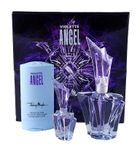 Thierry Mugler, Violette Angel, zestaw woda perfumowana + balsam do ciała, 60 ml