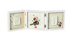 Tiny Love Creations, potrójna ramka na zdjęcie i odcisk, biała