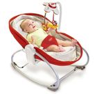 Tiny Love, wielofunkcyjny leżaczek bujaczek łóżeczko, 3w1, czerwono-kremowy