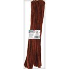 Titanum, druciki dekoracyjne, 0,6-30 cm, brązowe, 50 szt.