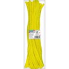 Titanum, druciki dekoracyjne, 0,6-30 cm, fluo żółte, 50 szt.