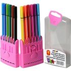 Titanum, flamastry, trójkątne, 12 kolorów