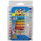 Titanum, kredki świecowe mini Twist-it, 12 kolorów