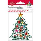 Titanum, kryształki samoprzylepne, choinka, 85-110 mm