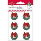 Titanum, kryształki samoprzylepne, wianki, 6 szt.