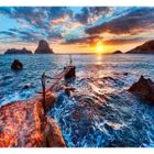 Titanum, mozaika diamentowa, Zachód Słońca, 30-40 cm