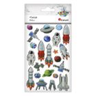 Titanum, naklejki, kosmos, 23 szt.