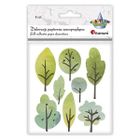 Titanum, naklejki papierowe 3D, drzewa