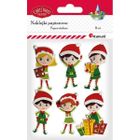 Titanum, naklejki papierowe, Elfy Mikołaja