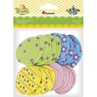 Titanum, naklejki piankowe, pisanki, 24 szt.