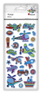 Titanum, naklejki wypukłe, miękkie, pojazdy