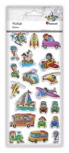 Titanum, naklejki wypukłe, miękkie, pojazdy