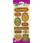 Titanum, naklejki wypukłe, miękkie, ramki z napisem