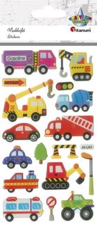 Titanum, naklejki wypukłe, pojazdy użytkowe