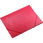 Titanum, teczka A4 z gumką, faktura kory, czerwona, 1 szt.