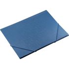 Titanum, teczka A4 z gumką, faktura kory, niebieska, 1 szt.