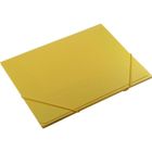 Titanum, teczka A4 z gumką, faktura kory, żółta, 1 szt.