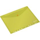 Titanum, teczka kopertowa A4 z europerforacją, żółta, 1 szt.