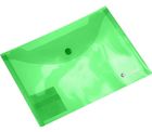 Titanum, teczka kopertowa, A5, transparentna, zielona, 1 szt.