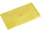 Titanum, teczka kopertowa, DL, transparentna, żółta, 1 szt.