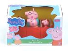 Tm Toys, Świnka Peppa, samochód rodzinny, zestaw figurek
