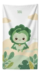 tntn mom's, ręcznik z mikrofibry z nadrukiem, szybkoschnący, 50-100 cm