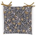 Today, poduszka na krzesło Secession, pikowana, bawełna, 38-38 cm