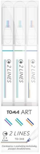 Toma, cienkopis, 2lin, 0.5 fib