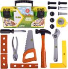 Tomy, John Deere, skrzynka z narzędziami, 18 elementów