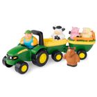 Tomy, John Deere, traktor z akcesoriami