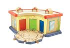Tomy, Stacyjkowo, Wooden Railway, Zestaw drewnianych torów ze zwrotnicą