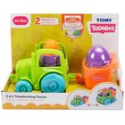Tomy Tomies, traktor - wywrotka, pojazd, 2w1