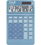Toor, kalkulator biurowy, niebieski, 12 cyfrowy wyświetlacz