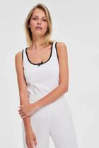 Top damski, biały, Moodo