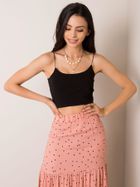 Top damski, czarny, Berrak