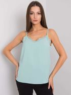 Top damski, miętowy, Modalinda Fashion
