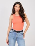 Top damski, pomarańczowy, Sublevel