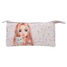 Top Model, Blooming Kitty, piórnik saszetka, potrójny, różowy