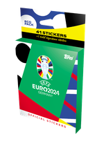Topps, Euro 2024, Stickers, Eco Pack, naklejki kolekcjonerskie