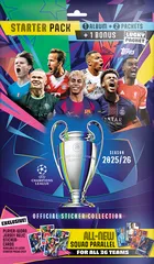 Topps, UEFA Champions League 2026, Album Pack, album z naklejkami kolekcjonerskimi