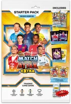 Topps, UEFA Champions League, Match Attax Extra 2025/26, Starter Pack, zestaw z albumem, matą i kartami kolekcjonerskimi