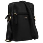 Torba listonoszka, czarna, skórzana, Peterson