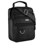 Torba listonoszka, czarna, skórzana, Rovicky