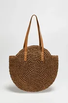 Torebka, brązowa, Moodo