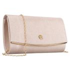 Torebka kopertówka, beżowa, Rovicky